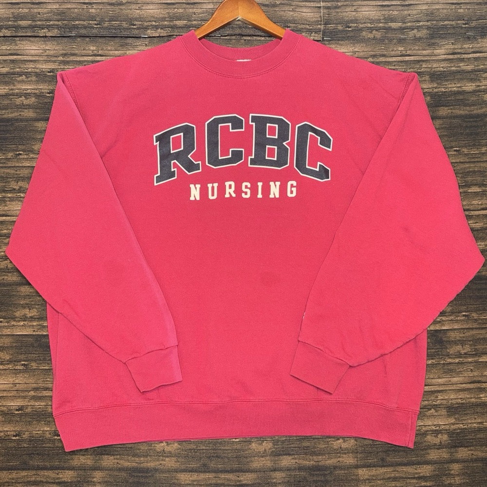 Rowan College Burlington County Nursing School Champion Sweatshirt Men's 2XL